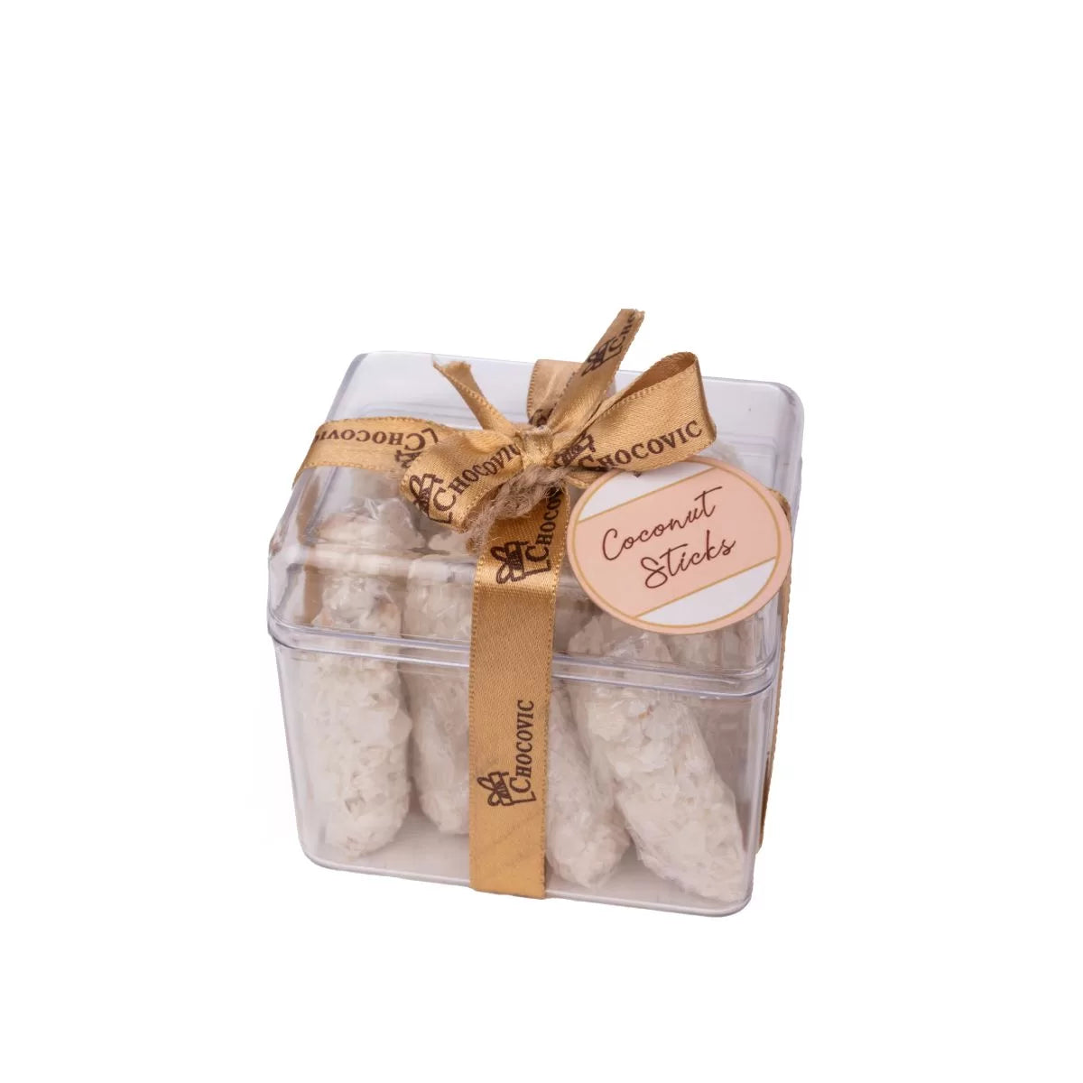 Crispy Coconut Sticks – Coconut Sticks rolls 150 g – Chocovic