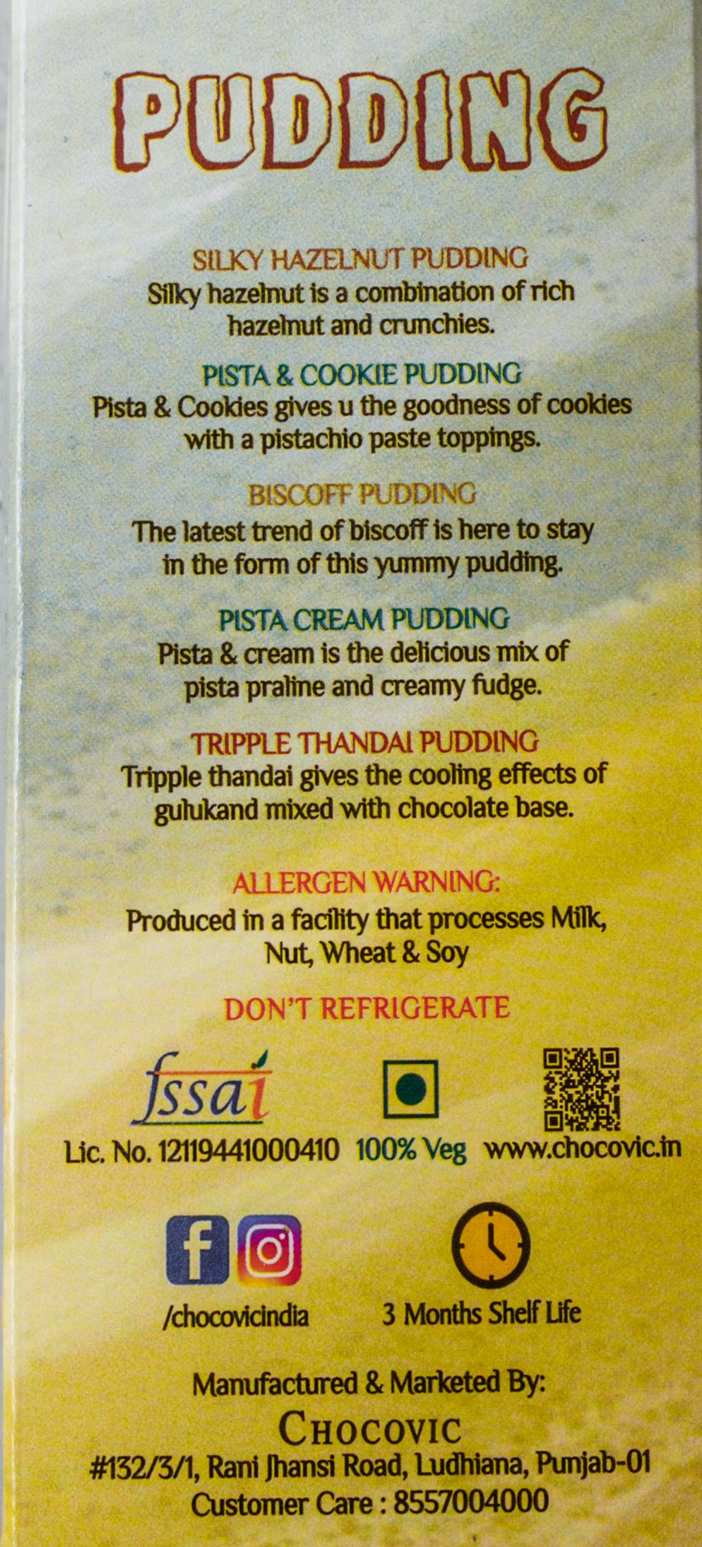 Assorted Pudding Box