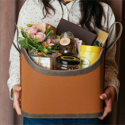 Plain Twin Grip Basket