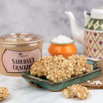 Sabudana Crackers – Buy Sabudana Papad Online India – Chocovic