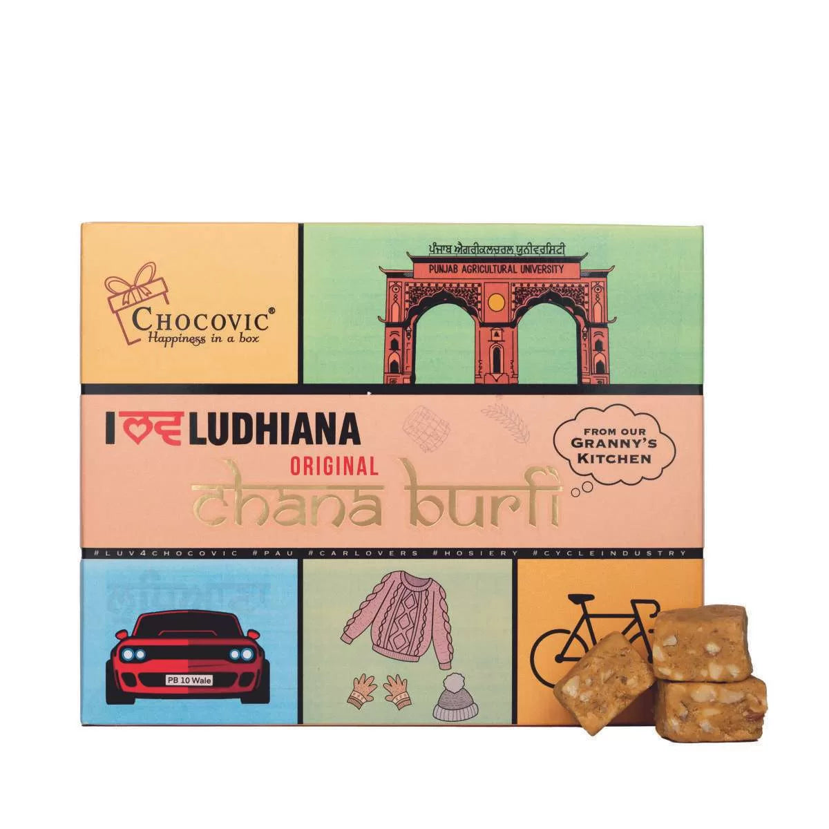 Chana Burfi
