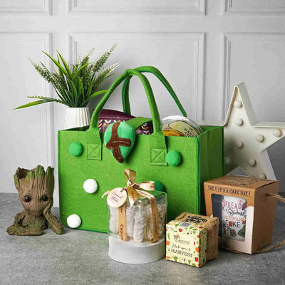 Green Felt bag