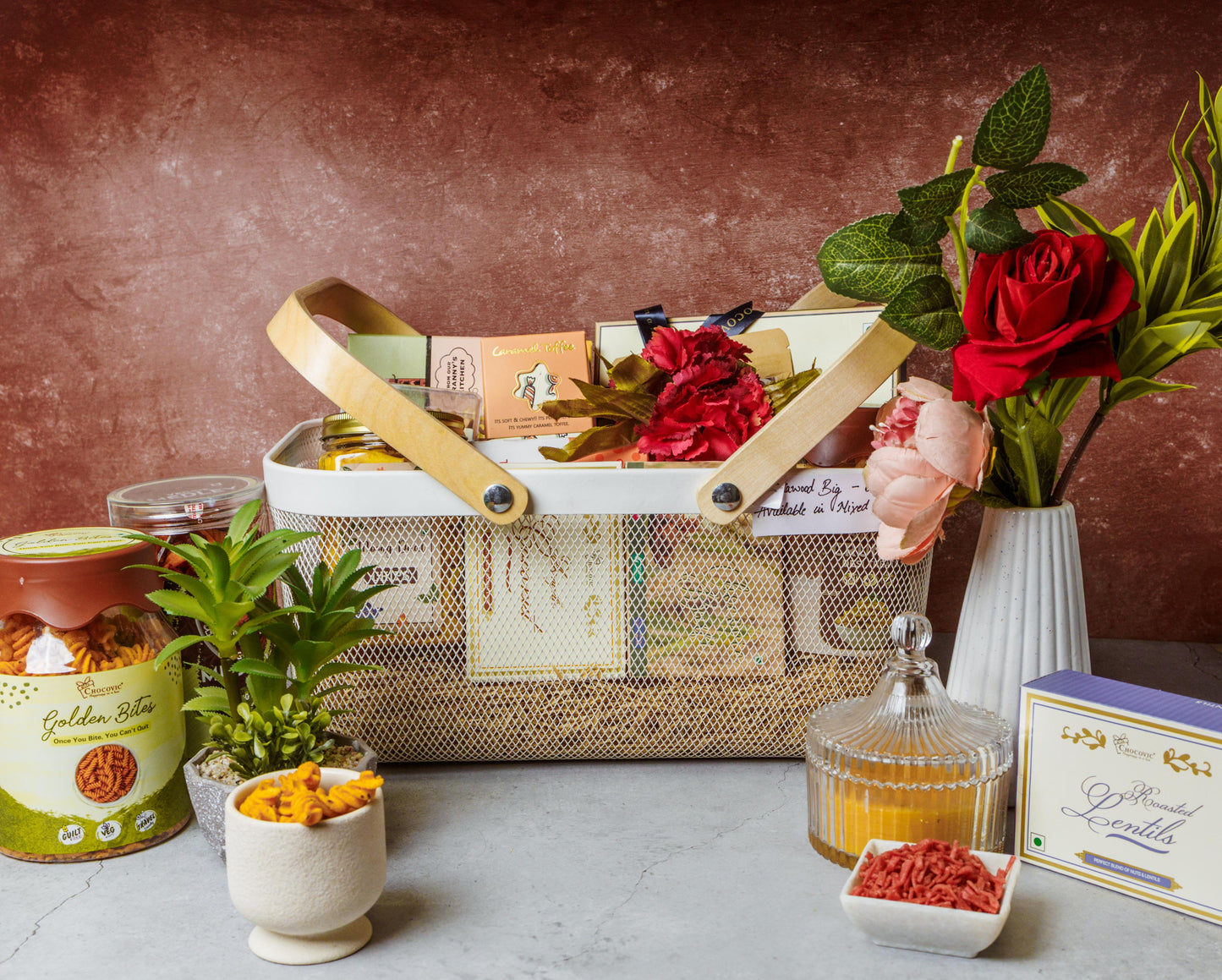 Meta wood Big Hamper
