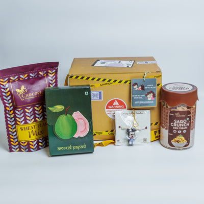 RAKHI HAMPER CAUTION BOX