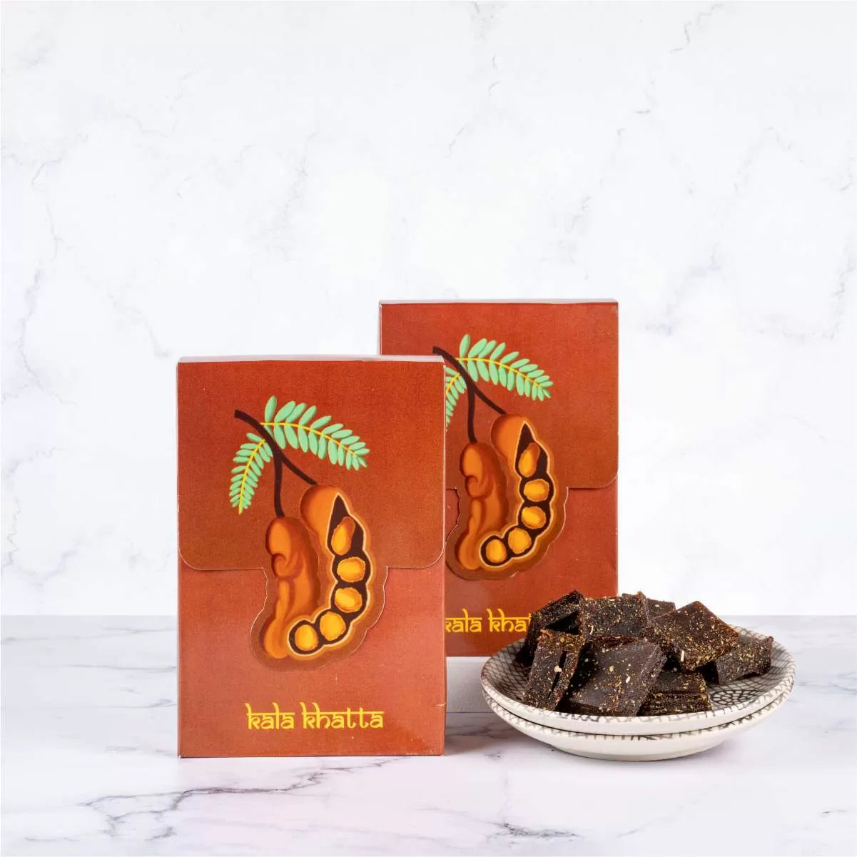 Kala Khatta &#8211; Tamarind Mango Fruit bar Snack 200g Box &#8211; Chocovic