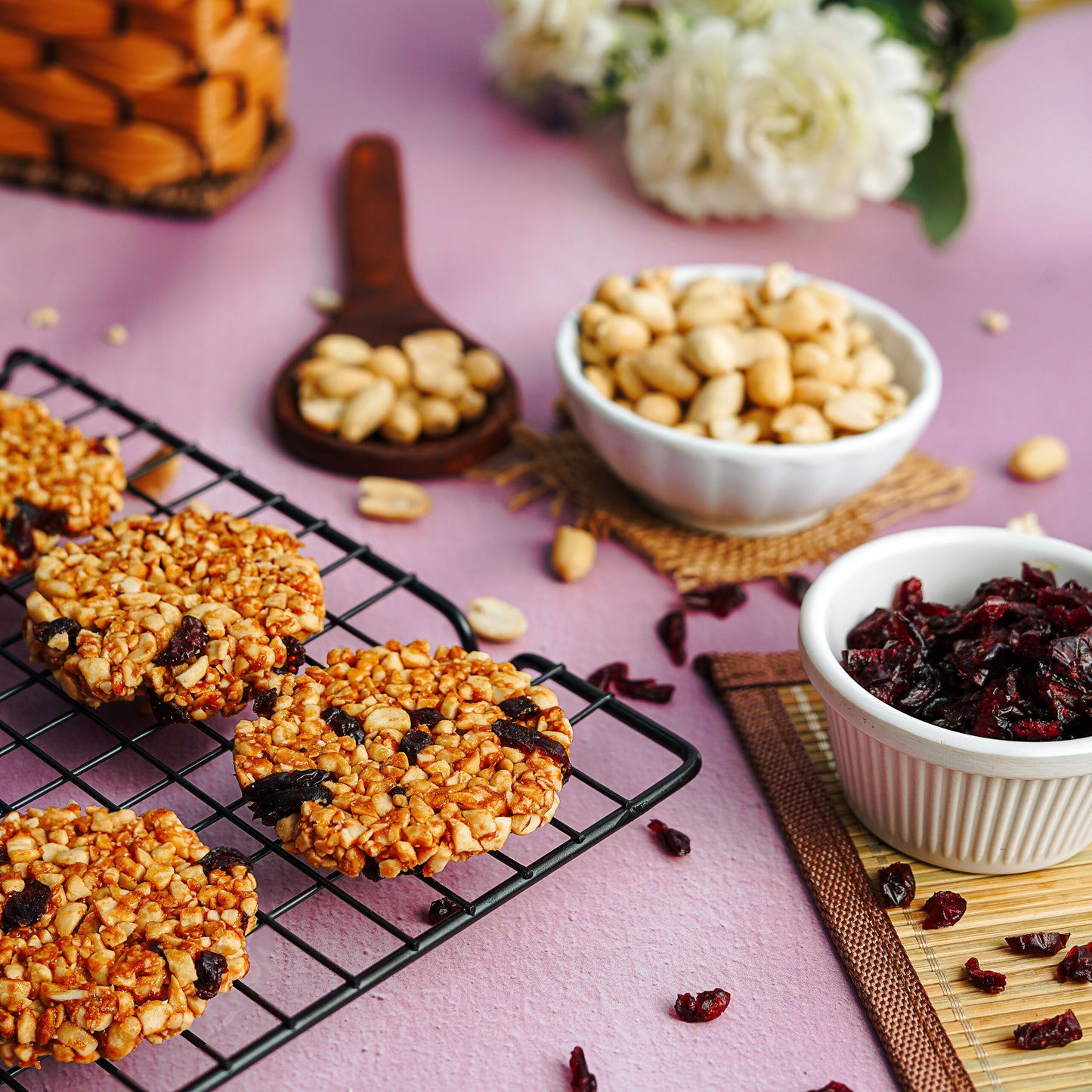 peanut cranberry