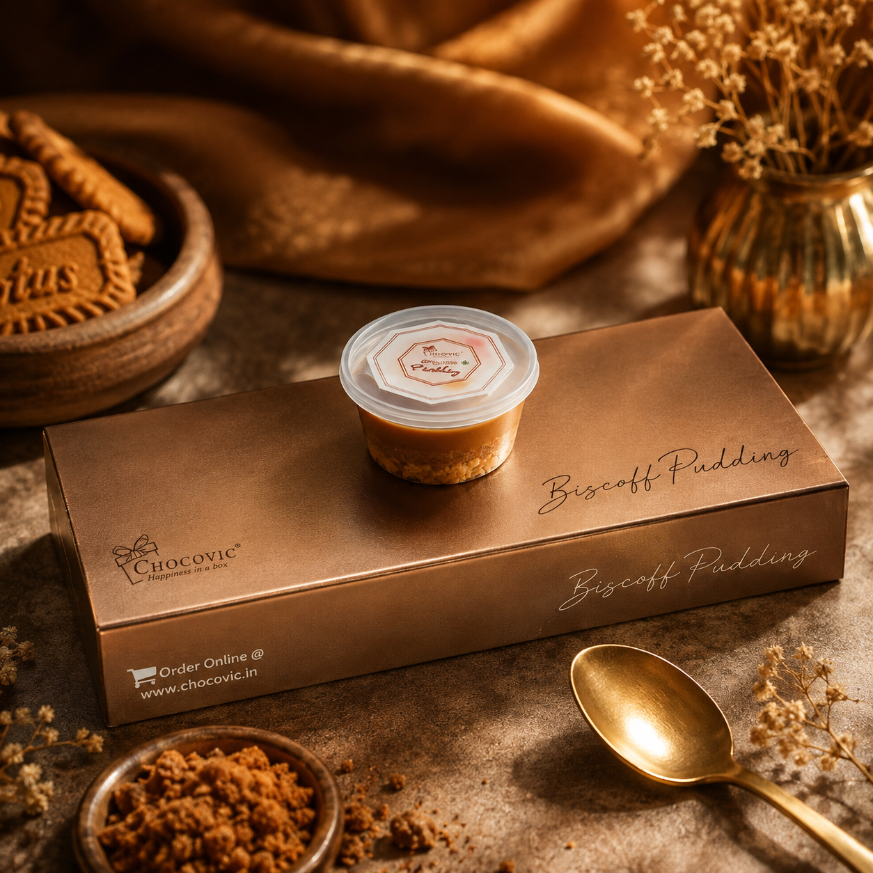 Biscoff Pudding