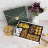 Green Medium Stamping Box - Diwali Gift Packs Online India - Chocovic