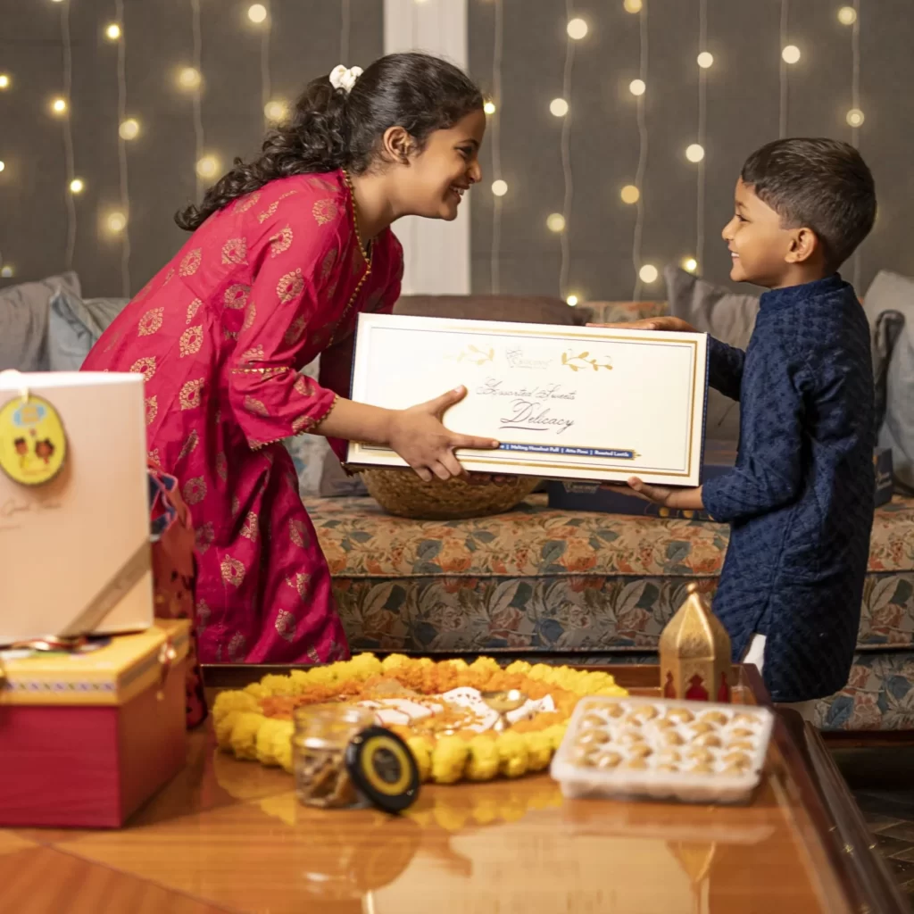 A Treasure Trove of Happiness: Delightful Rakhi Hampers for Your Beloved Sibling